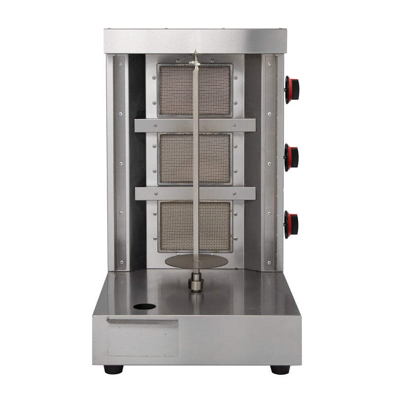 Grace commercial gas shawarma high efficiency kebab machine stainless steel restaurant