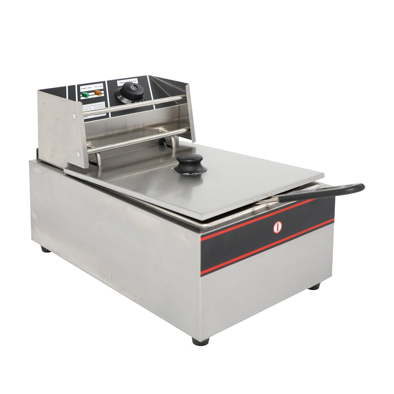 Grace professional gas fryer with temperature control chip fryer gas fryer machine