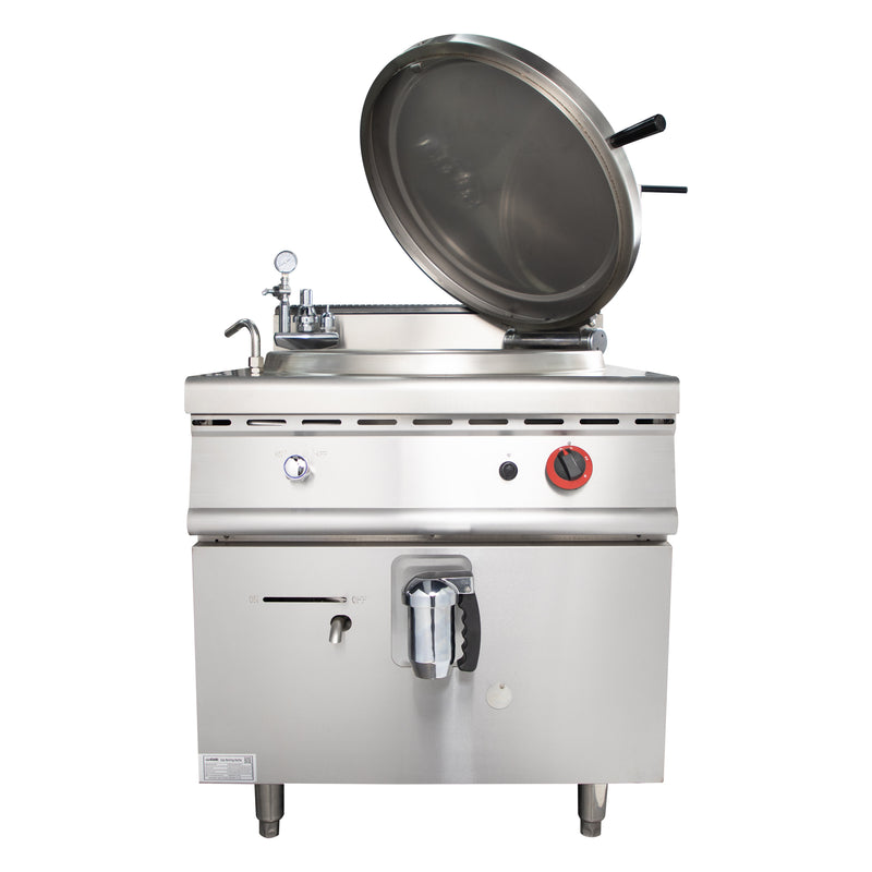 Grace Commercial 100L Gas Soup Kettle with Deep Indirect Heating for Restaurants and Hotels