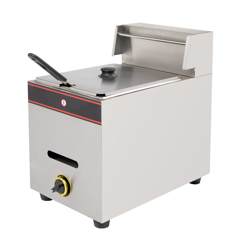 Grace professional gas fryer with temperature control chip fryer gas fryer machine