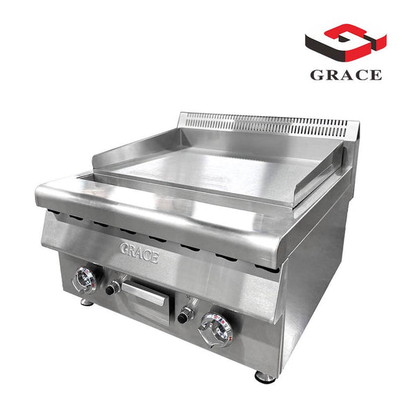 Industrial Quality Stainless Steel Commercial Hotel Restaurant Counter Top Big Size Long Flat Griddle Gas Grill - Guangdong Grace Kitchen Equipment Co., Ltd