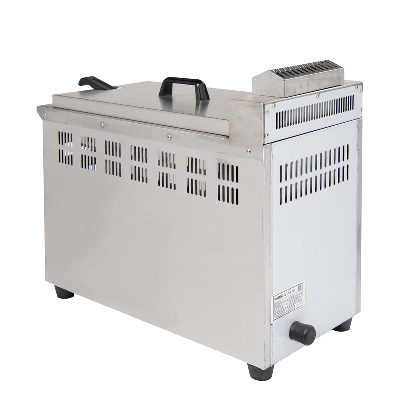 Grace chip fryer gas  with temperature control professional gas fryer