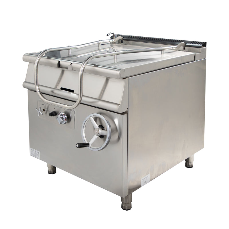 Grace Commercial High-Performance Gas Tilting Braising Pan for Professional Kitchen Equipment