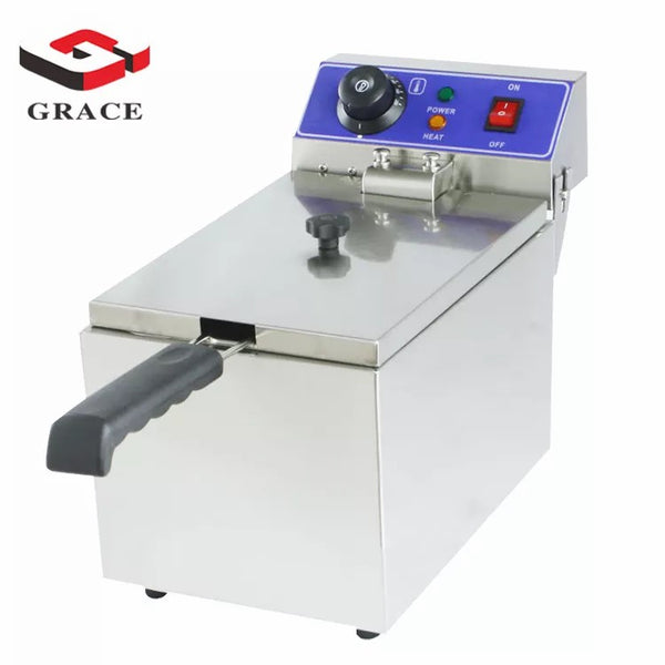 Electric Single Tank Electric Fryer Commercial Electric Fryer Stainless Steel Electric Deep Fryer