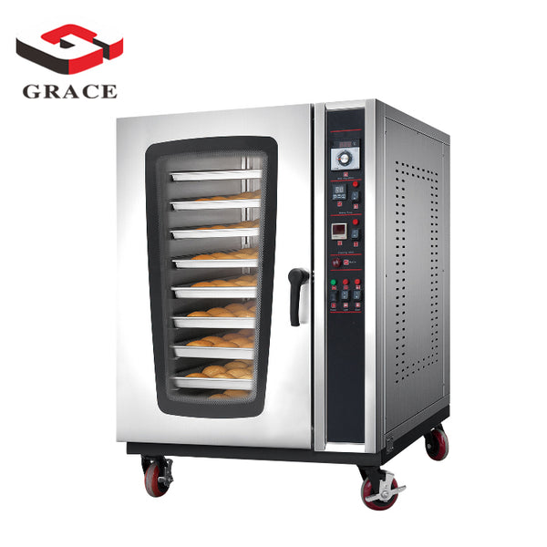 Multifunctional High Quality Efficient 10 Decks 10 Trays Electric Spray Pizza Baking Hot Air Convection Oven