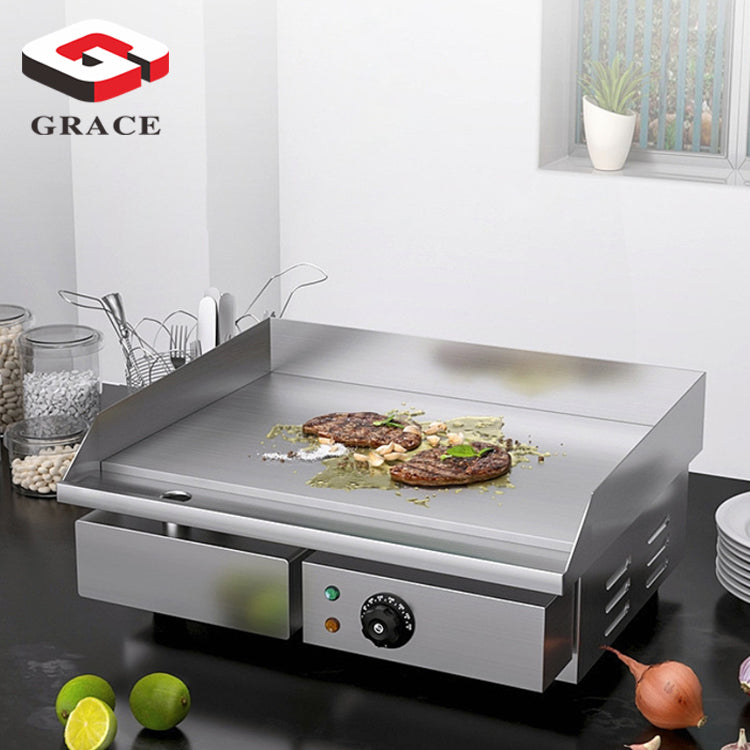 Commercial Electric Tabletop Flat Griddle Machine