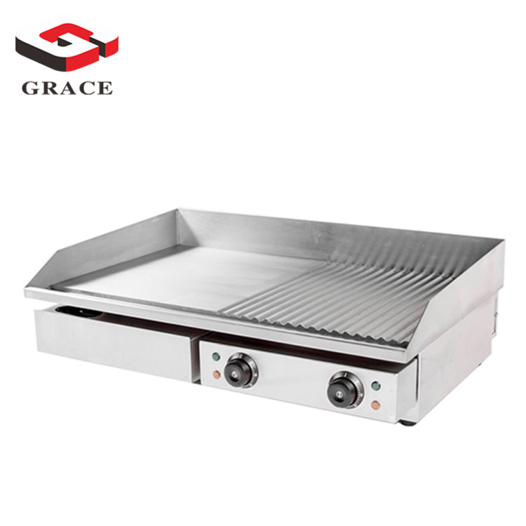 Commercial Stainless Steel Electric Flat Grill Griddle Plate