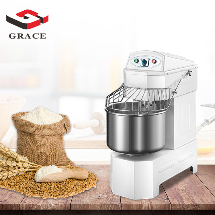 Stainless Steel Electric Power Mix Machine Commercial Bread Dough 20L Mixer For Pizza Cake Accessories