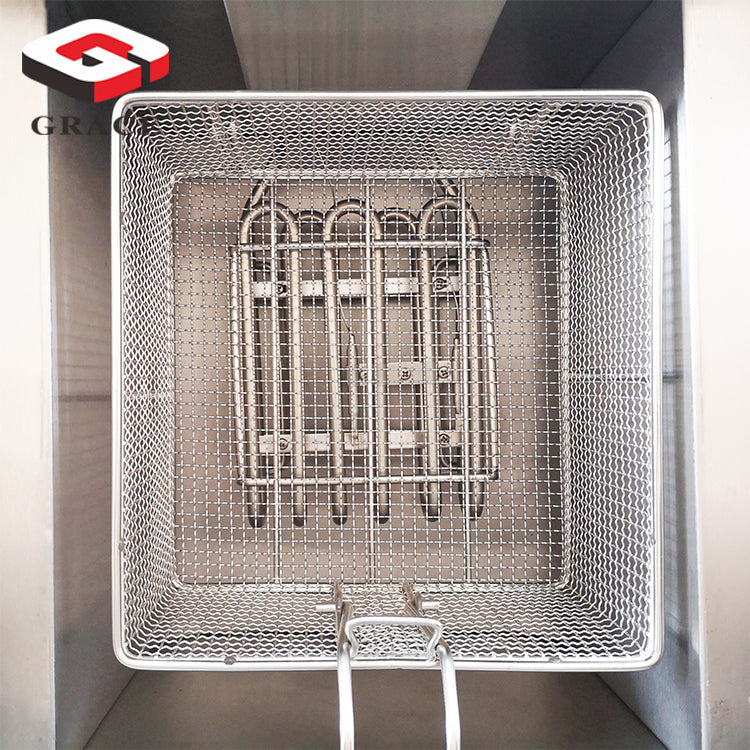 13L Commercial Small Electrical Deep Fryer With Basket Fat For Chip