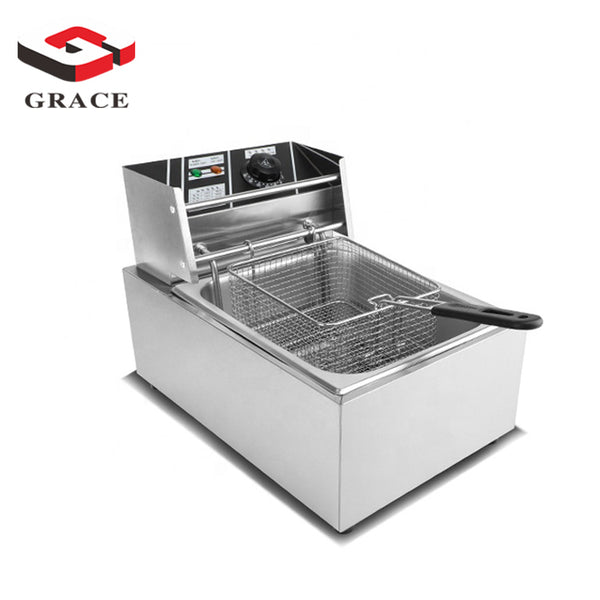 5.5L Stainless Steel Electric Fryer For Restaurant
