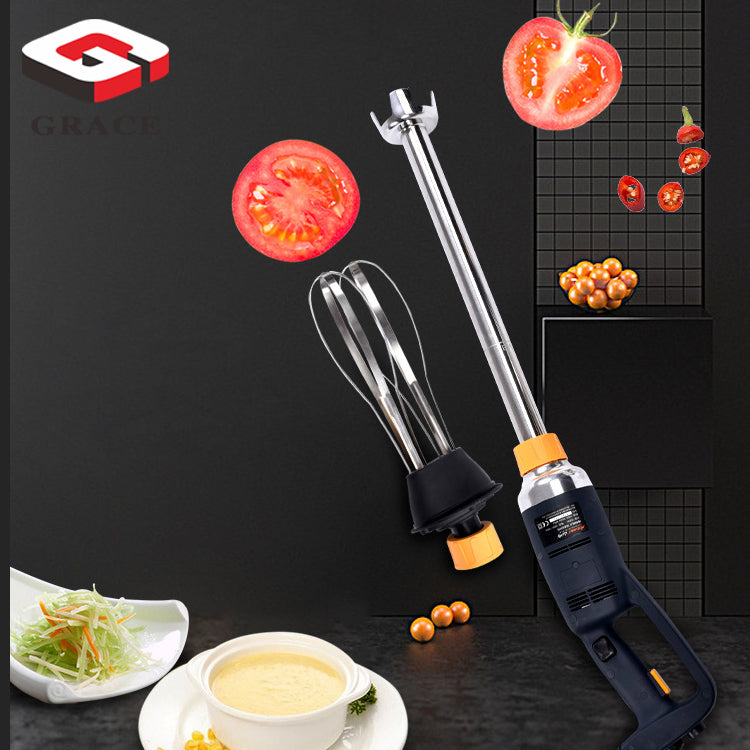 Commercial Heavy Duty Industrial Hand Held Blender Set Variable Speed Multi-function Immersion Electric Hand Blender