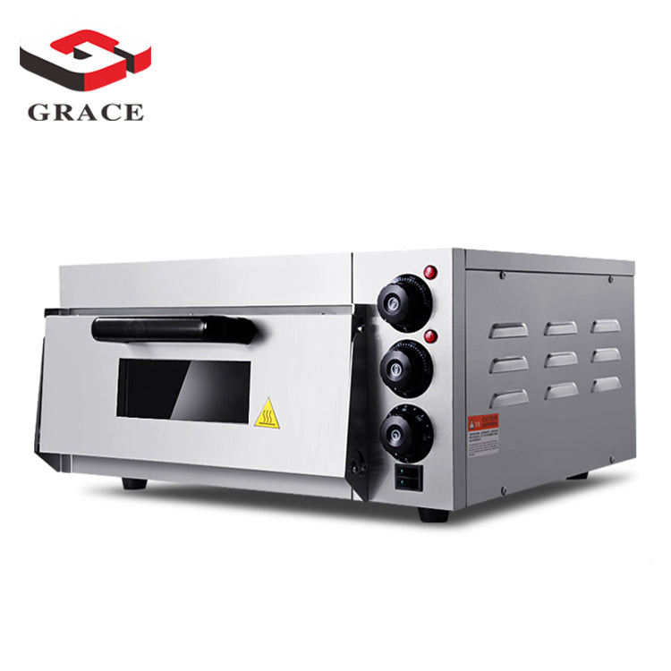 Commercial Kitchen Baking Bakery Equipment One Deck One Layer Pizza Oven Electric