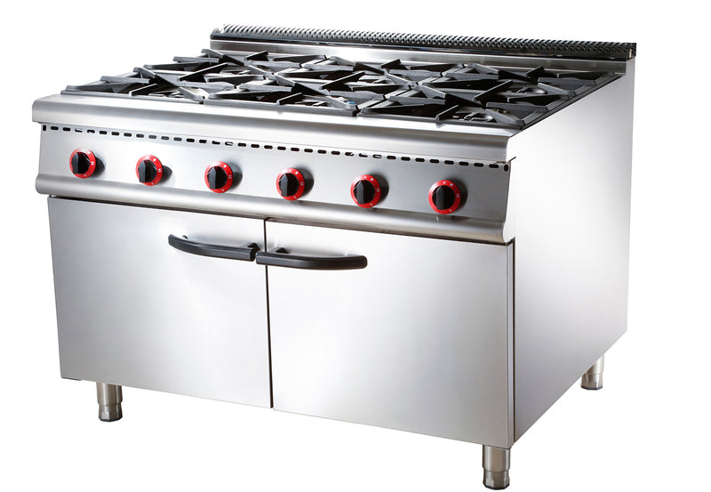 Grace Commercial Gas Stove with 4 Burners
